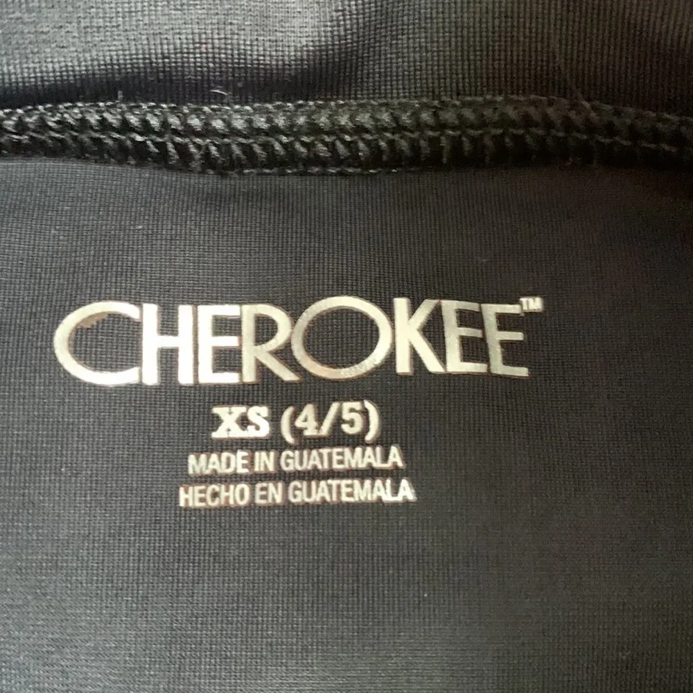 Cherokee Boys Swim Shirt Rash Guard Swimwear XS(4/5) black